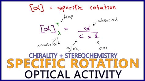 how is optical rotation measured by polarimeter|how to calculate optical rotation.